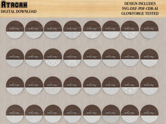 Download 32 Door Hanger Bundle, Laser Cut Designs - Laser cut designs Collection
