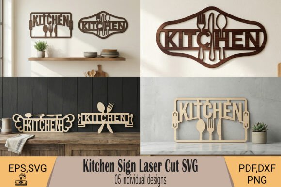 Download Kitchen Sign Laser Cut Designs - Laser cut designs Collection