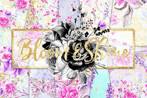 Download Aesthetic Roses Digital Paper - Premium Resources